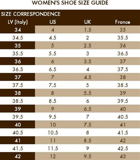 lv shoues|lv shoe size chart.